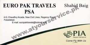 air travel agency in faisalabad