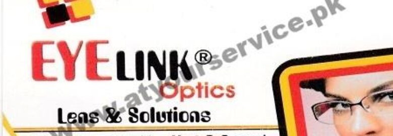 Eye Link Optics – Peoples Colony 1, D Ground, Faisalabad