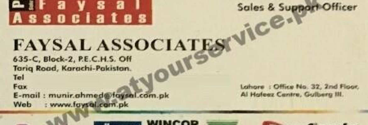 Faysal Associates – Hafeez Centre, Main Boulevard Gulberg III, Lahore