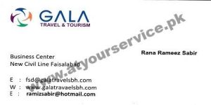 travel agent and tour operator in faisalabad