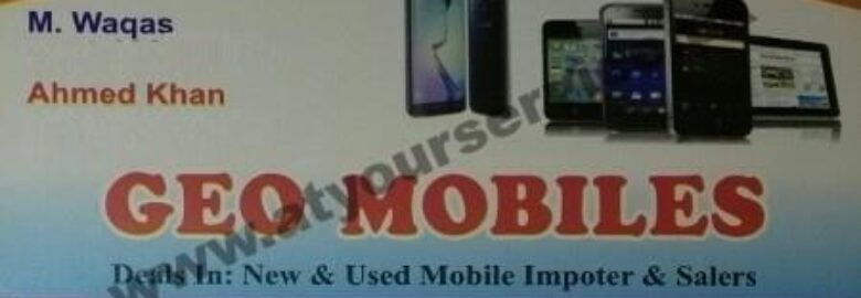 Geo Mobiles – Hafeez Centre, Main Boulevard Gulberg III, Lahore