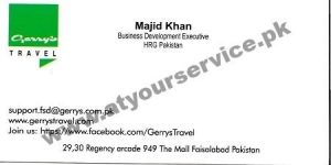 air travel agency in faisalabad