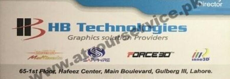 HB Technologies – Hafeez Centre, Main Boulevard Gulberg III, Lahore