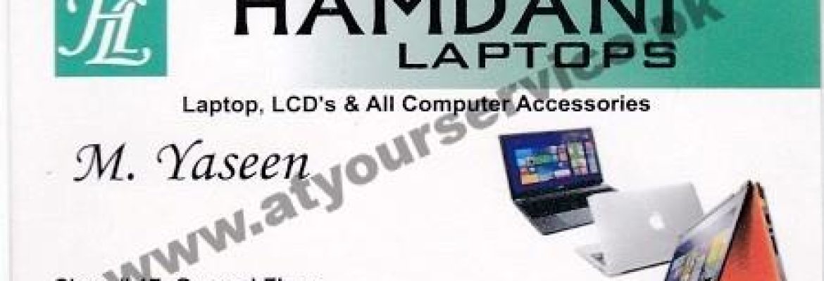 Hamdani Laptops – 1st Gallery, Rex City, Satyana Road, Faisalabad