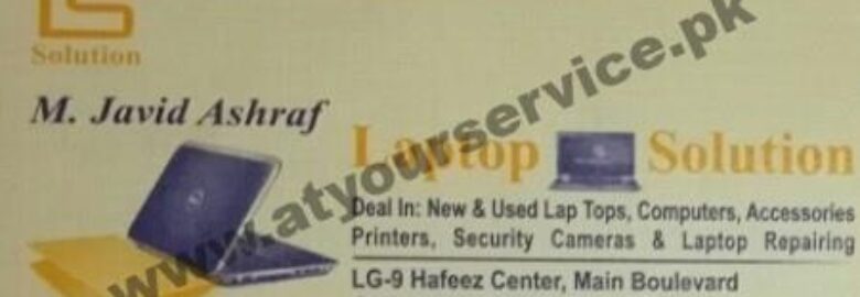 Laptop Solution – Hafeez Centre, Main Boulevard, Gulberg III, Lahore