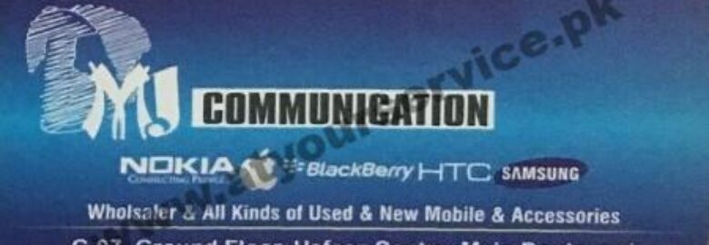MJ Communication – Hafeez Centre, Main Boulevard Gulberg III, Lahore