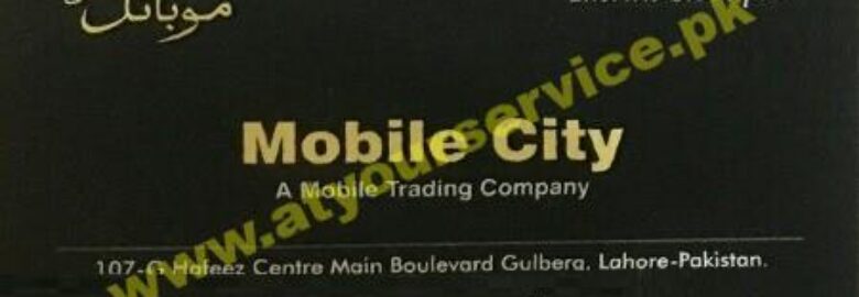 Mobile City – Hafeez Centre, Main Boulevard Gulberg III, Lahore