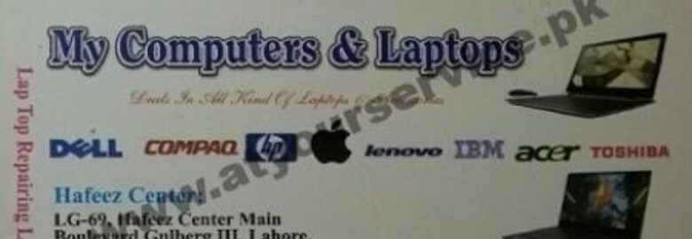 My Computers & Laptops – Hafeez Centre, Main Boulevard Gulberg III, Lahore