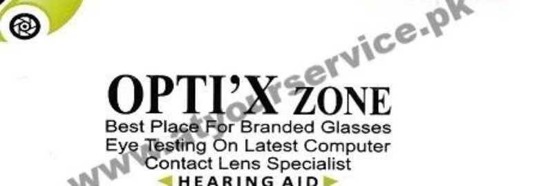 Opti’x Zone – Susan Road, Madina Town, Faisalabad