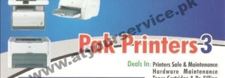 Pak Printers – Hafeez Centre, Main Boulevard, Gulberg III, Lahore