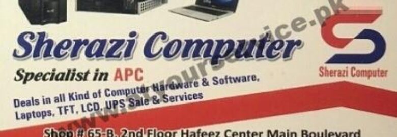 Sherazi Computer – Hafeez Centre, Main Boulevard Gulberg III, Lahore