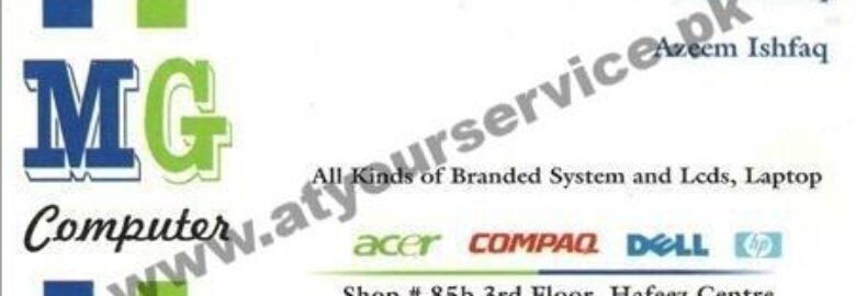 MG Computer – Hafeez Centre, Main Boulevard, Gulberg III, Lahore