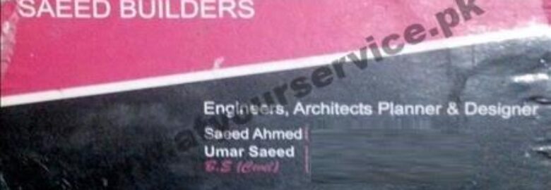 Saeed Builders – Masjid Bazar, Abbottabad