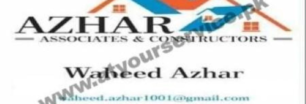 Azhar Associates & Constructors – Commercial Market, PIA Society, Lahore