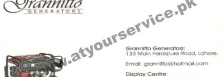 Grannitto Generators – Ferozepur Road, Lahore