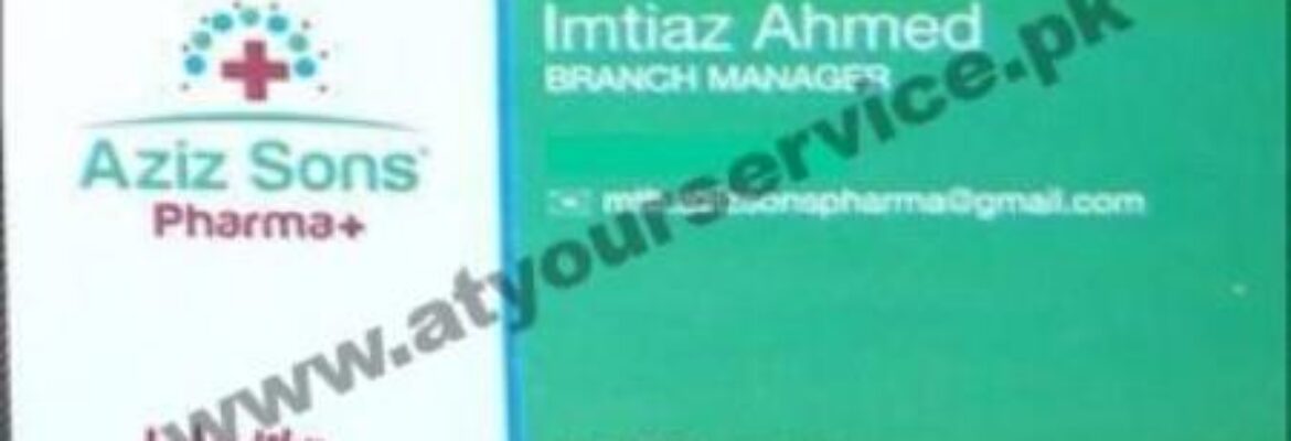 Aziz Sons Pharma Plus – Model Town, Lahore