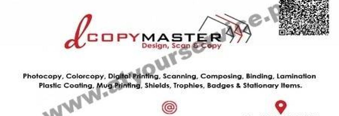 De Copy Master – Block 1, Gulistan e Jauhar, Karachi