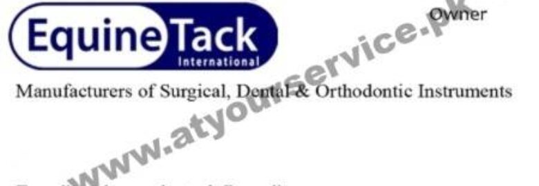 Equine Tack International – Capital Road, Deen Pura, Sialkot