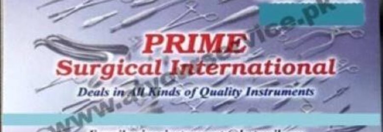 Prime Surgical International – Queens Centre, M.T Khan Road, Sultanabad, Karachi