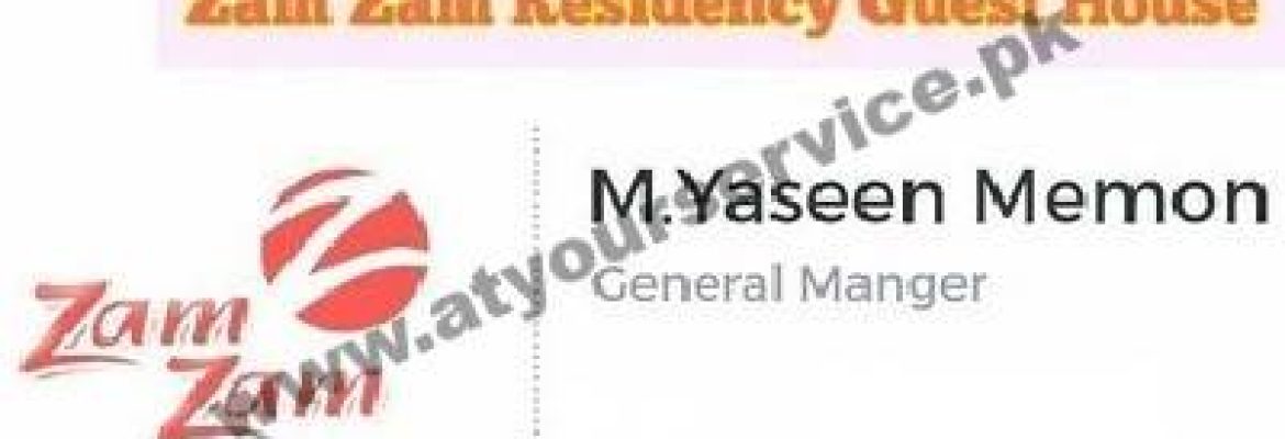 Zam Zam Residency Guest House – Karachi