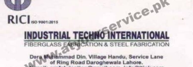 Industrial Techno International – Daroghawala, Lahore