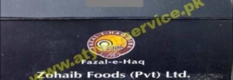 Zohaib Foods – Wahdat Road, Lahore