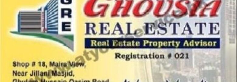 Ghousia Real Estate – Maira View, Ghulam Hussain Qasim Road, Garden West, Karachi