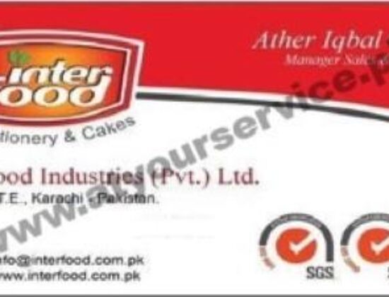 Interfood Industries – SITE, Karachi