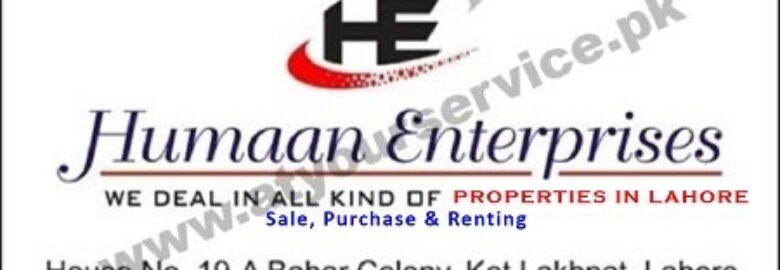 Humaan Enterprises (Real Estate) – Lahore