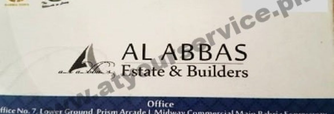 Al Abbas Estate & Builders – Prism Arcade 1, Midway Commercial, Phase 7, Bahria Town, Rawalpindi
