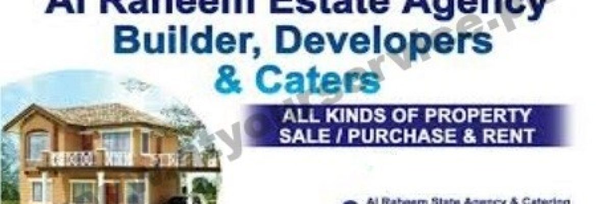 Al Raheem Estate Agency, Catering, Decoration Services – Agriculture Complex, Thandi Sarak, Hyderabad