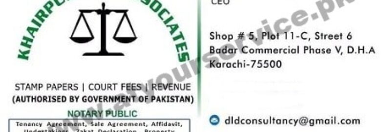 Khairpur Law Associates – Badar Commercial, DHA Phase 5, Karachi