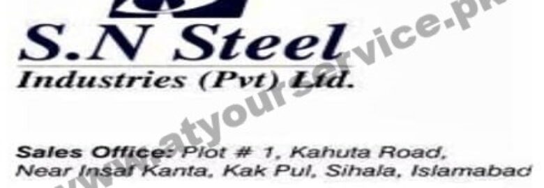 SN Steel Industries – Kak Pul, Kahuta Road, Sihala, Islamabad