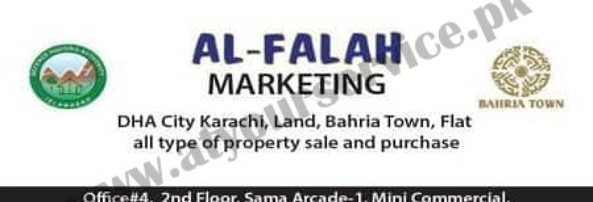 Al Falah Marketing – Sama Arcade 1, Phase 7, Bahria Town, Rawalpindi