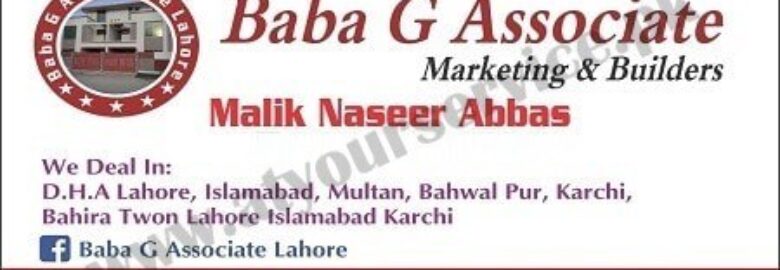 Baba G Associate, Marketing & Builders – Block G, Vehari