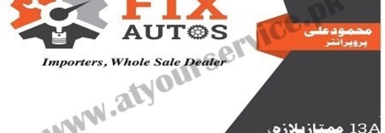 Fix Autos – Mumtaz Plaza, McLeod Road, Lahore