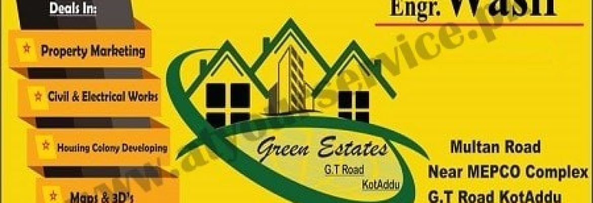 Green Estate – GT Road, Kot Addu, Ghotki