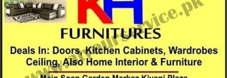 KH Furnitures – Kiyani Plaza, Soan Avenue, Soan Garden, Islamabad