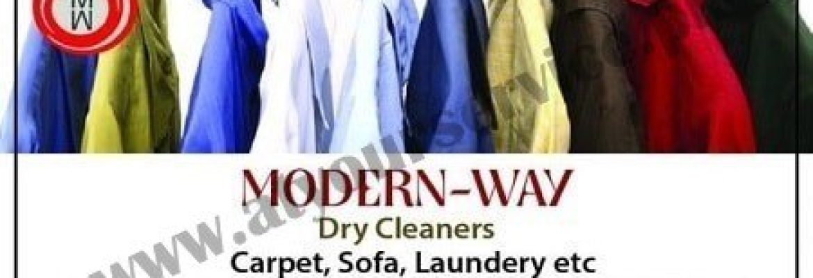 Modern Way Dry Cleaners – I & T Centre, G 6/1, Islamabad