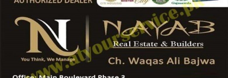 Nayab Real Estate & Builders – Main Boulevard, Garden Town, Gujranwala