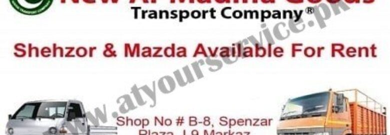 New Al Madina Goods Transport Company – Spenzar Plaza, I-9 Markaz, Islamabad