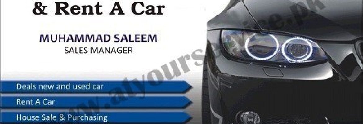 Saleem Motors & Rent A Car – Sector 4, North Karachi, Karachi