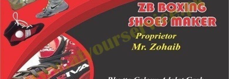 ZB Boxing Shoes Maker – Bhutta Colony, Adalat Garh, Sialkot