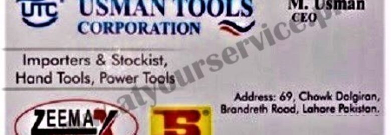 Usman Tools Corporation – Chowk Dalgran, Brandreth Road, Lahore