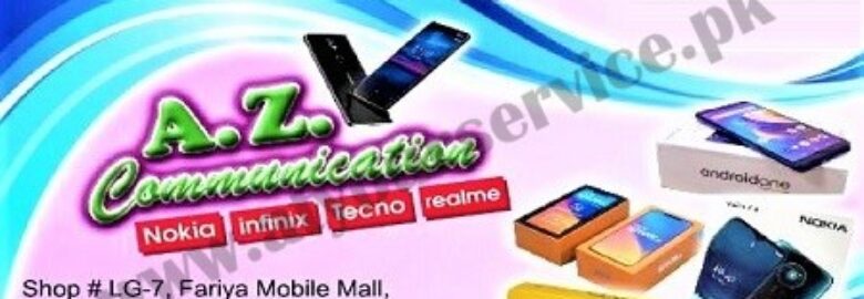 A Z Communications – Fariya Mobile Mall, Gulshan Chowrangi, Rashid Minhas Road, Karachi