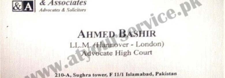 AB&A, Advocates & Solicitors – Islamabad