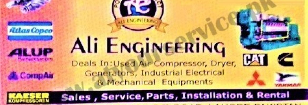 Ali Engineering – GT Road, Data Park, Lahore