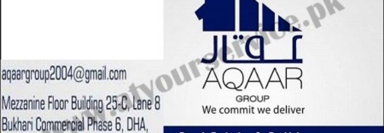 Aqaar Group, Real Estate & Builders – Bukhari Commercial, DHA Phase 6, Karachi