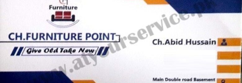Chaudhary Furniture Point – Main Double Road, PWD, Islamabad