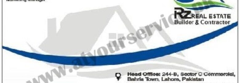 RZ Real Estate – Sector C Commercial, Bahria Town, Lahore